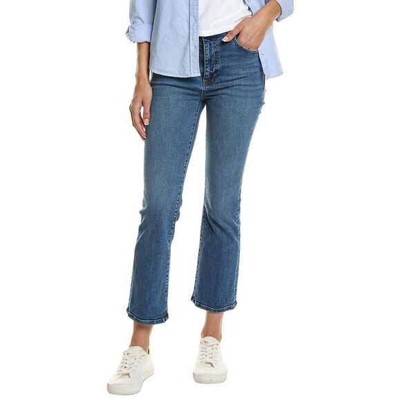 Frame Denim Womens  The Reboot Loner Crop Jean